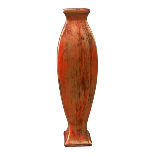 [HD3022] Decor Vase 53X9.5X11Cm Maggie Floor Standing-Metallic