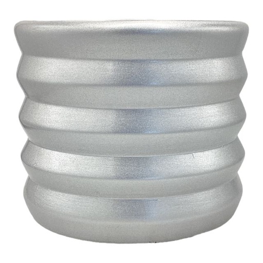 [HD3038] Planter AC 19cm (19x22cm) Solid Planter - Metallic