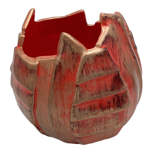 [RHD8471] Planter AC 17cm (17x13cm) Collab H Planter - Metallic
