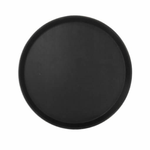 [KG1592] Tray 35.5Cm Non-Slip Round Fiberglass Fb1400