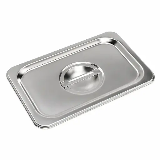 [SS100] Insert Lid Third (325x175mm) Stainless Steel - Heavy Duty
