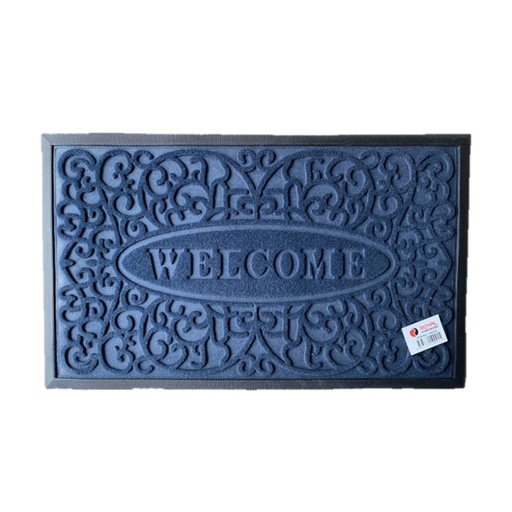 [Z121] Doormat 75X45 Welcome Rectangular Rhw Hr020 Assorted Colours