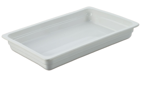 [D1051] Insert Half 65mm (325x265x65mm) Porcelain - Buffetware