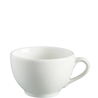 [D1075] Cup 230ml Tea/Coffee Porcelain Blanco - Continental