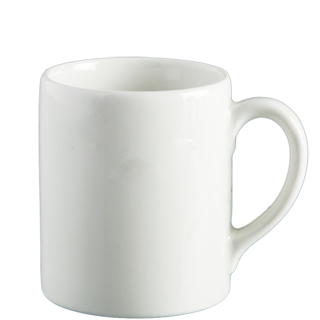 [D1529] Mug 340ml Straight Blanco - Continental 
