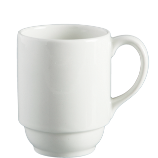 [D2130] Coffee Mug 280ml Stack Blanco - Continental