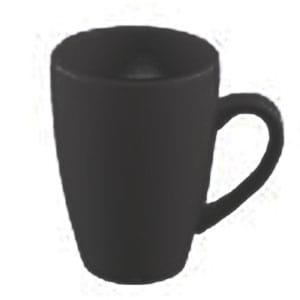 [D2181] Coffee Mug 280ml Aroma Ele Matt Black - Continental China