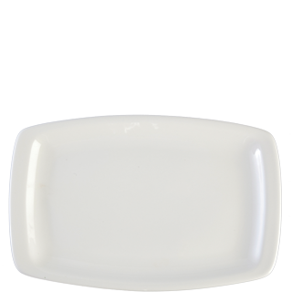 [D600] Platter 35x23cm Rectangular Blanco - Continental