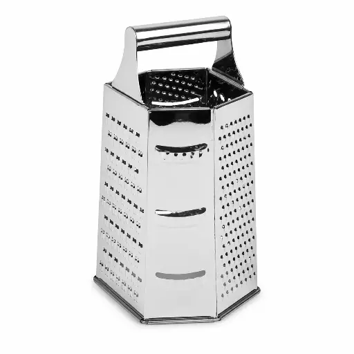 [Z49] Grater 6 Sided Stainless Steel - Kitchen Essentials