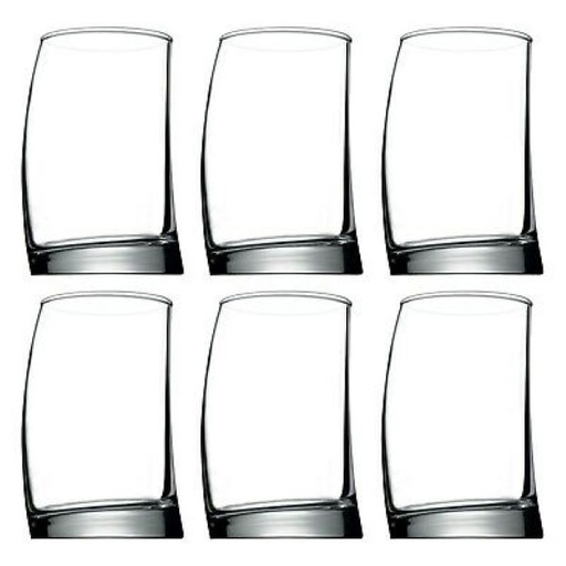 [GL1453] Tumbler 6pc Set 275ml Glass - Penguen 42542