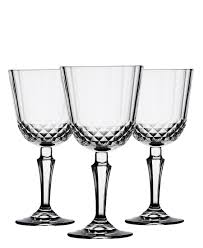 [GL1620] Wine Glass 3pc Set 230ml Diony - 440220