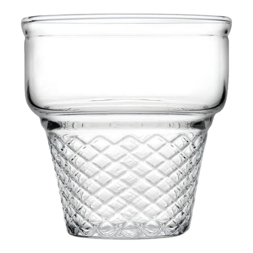 [GL1664] Cornet Ice Cream Cup Clear 410006