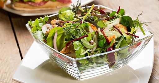 [GL635] Bowl 24X24X10cm Tokio Square Glass 53076