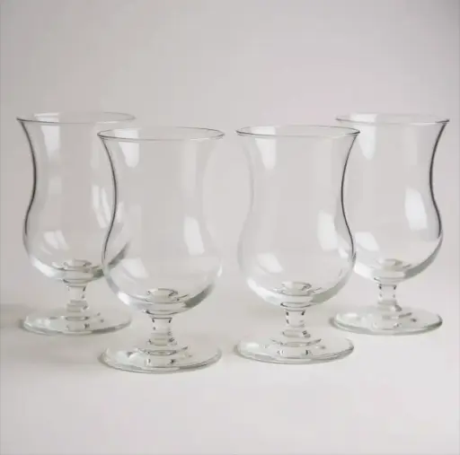 [GL835] Tumbler 4pc 125ml Footed Glass - Gala 440221