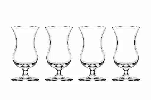 [GL835] Tumbler 4pc Set 125ml Footed Glass - Gala 440221