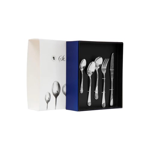 [CT801] Cutlery Set 24pc Bristol In Cardboard Gift Box - St.James 54031