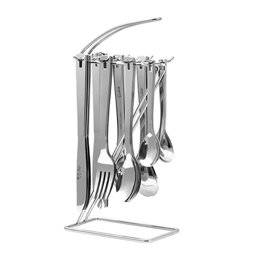[CT855] Cutlery Set 24pc Daily Hanging Set on Stand - St.James 72160