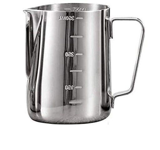[SS294] Frothing Jug 350ml (9.5x7cm) Stainless Steel With Measurements