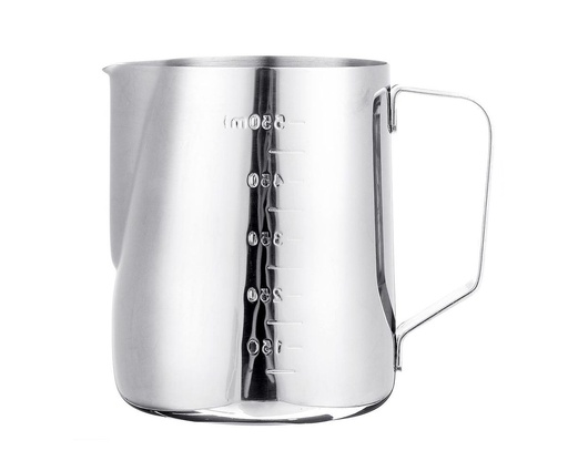 [SS295] Frothing Jug 550ml (11x8cm) Stainless Steel With Measurements
