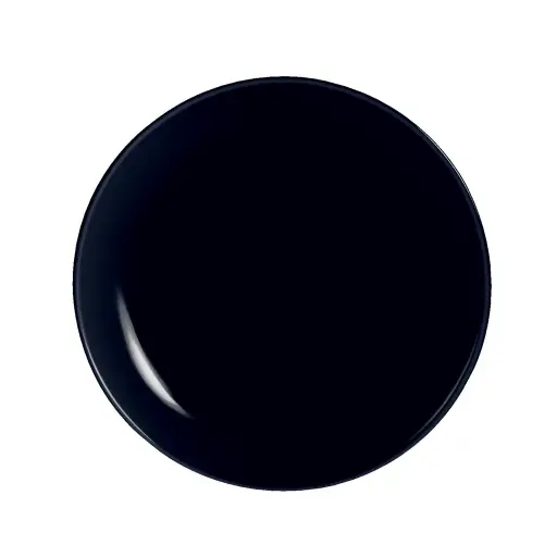 [D1375] Plate 19cm Opal Black Luminarc 37070