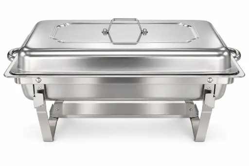 [SS131] Chafing Dish 9.5L Rectangular with Double Inserts