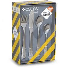 [CT819] Cutlery Set 4pc Kids Safari Kc1 Eetrite