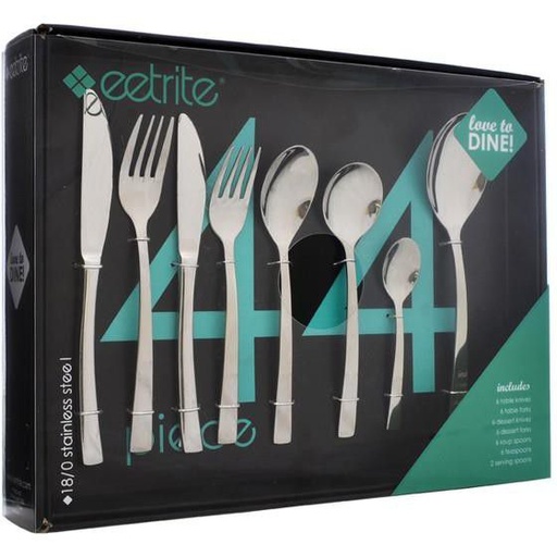 [CT854] Cutlery Set 44pc Newport - Eetrite NP/44BB(N)