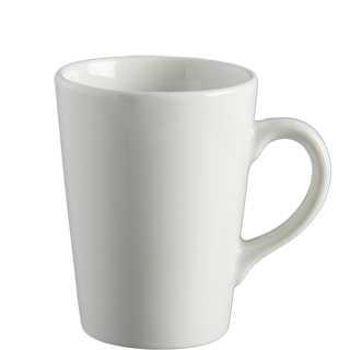 [D1068] Coffee Mug 280ml Euro Blanco - Continental
