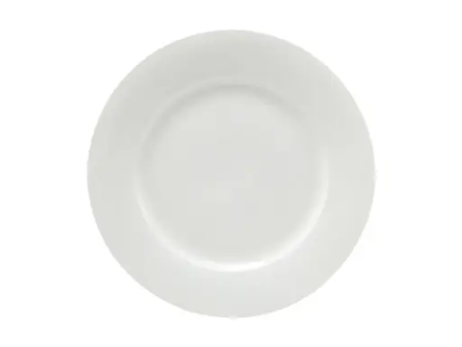 [D1417] Plate 19cm Rim White Basics - Maxwell & Williams WBA0128