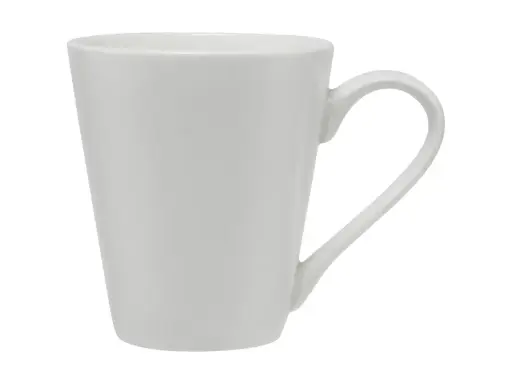 [D1423] Coffee Mug 300ml Conical White Basics - Maxwell & Williams WBA0141