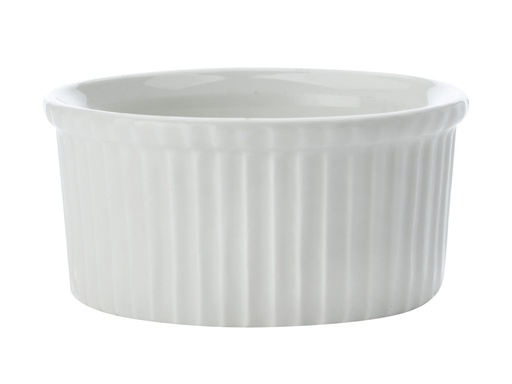 [D2028|WHITE] Ramekin 9X4.5Cm Porcelain Assorted Colours Essentials Collection