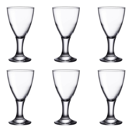 [GL1534] Wine Glass 6pc Set 250ml Svea - ST079AW