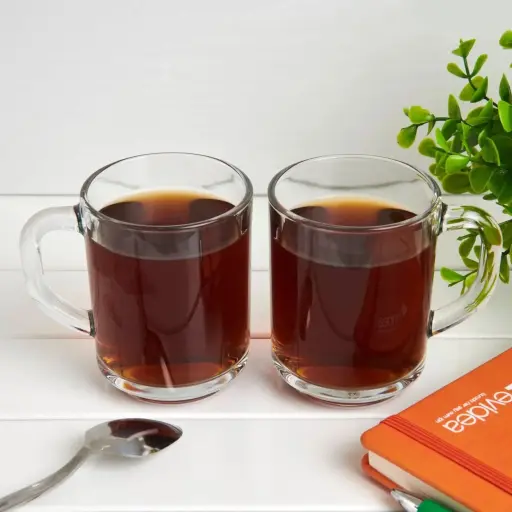 [GL2237] Mug 280Ml Classic Indent Style Base 40867