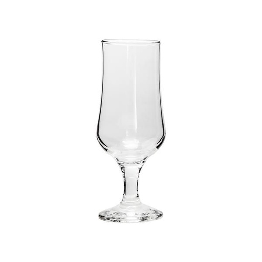 [GL789] Beer Glass 370ml Stemmed Traditional - Elana