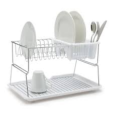 [KG1280] Dish Rack 45X35Cm Ss W/Caddy Th