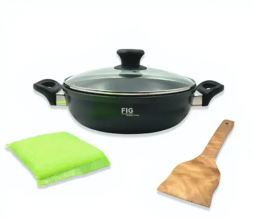 [P539] Pot 28Cm Fig Stewpan Figsp28