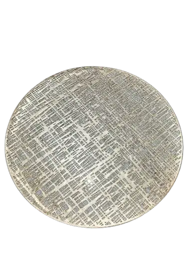 [TC88|SILVER] Placemat 1Pc 38Cm Cut-Out Disks