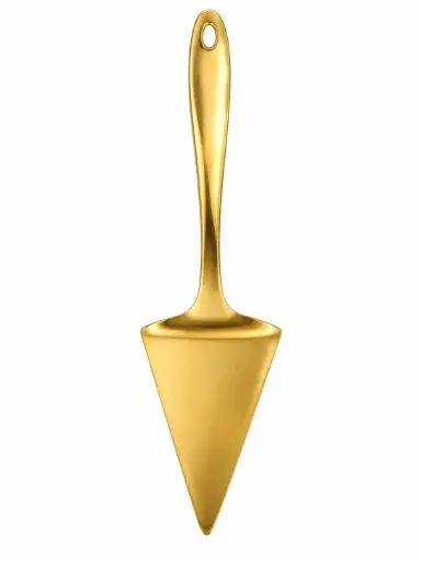 [CT876] Cake Lifter 28Cm Gold Stainless Steel 503-13