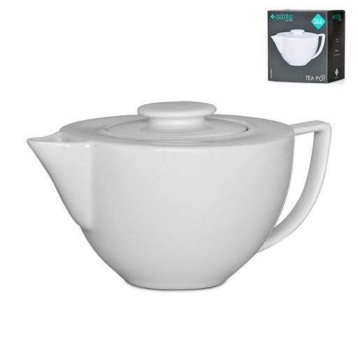 [D1540] Teapot 650ml Just White (21x15x12.5cm) - Eetrite ER0293