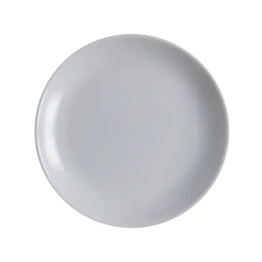 [D1543|GREY] Plate 27cm Opal Glass Luminarc Assorted Colours