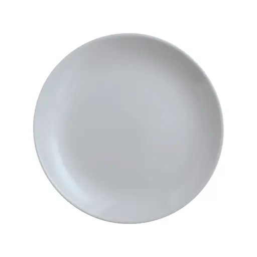 [D1544|GREY] Plate 19cm Opal Glass Luminarc Assorted Colours