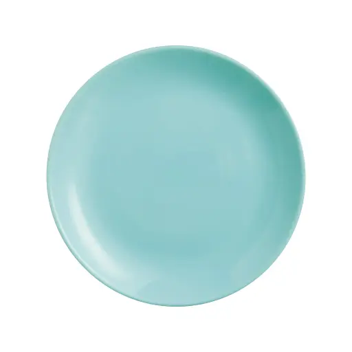 [D1544|TURQUOISE] Plate 19cm Opal Glass Luminarc Assorted Colours