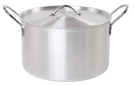 [P14] Pot Stock 29Lt 39X20Cm Catering Aluminium No.9 Delica