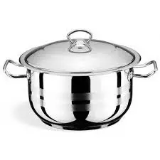 [P791] Pot 28X15Cm Deep Stainless Steel Royal Song