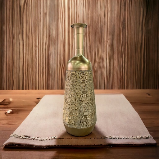 [HD3200] Vase 65X18Cm Metal Rvt2023-353