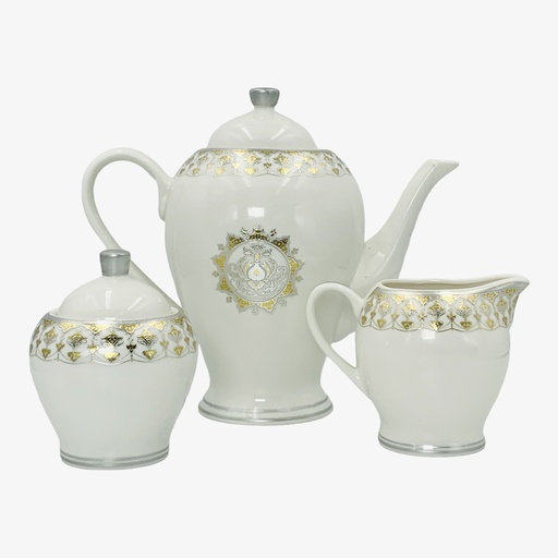 [RHD1919] Teapot, Milk Jug & Sugar Basin Set Designer Collection RVT2023-287