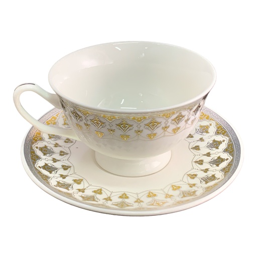 [RHD1920] Cup & Saucer Set 12pc Designer Collection RVT2023-288