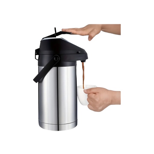 [AD00399] Vacuum Airpot 4L Flask Stainless Steel - 12240