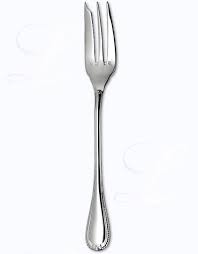 [AD03477] Serving Fork Stainless Steel - Renaissance
