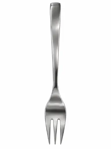 [AD03487] Cake Fork Stainless Steel - New Wave